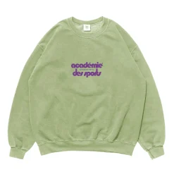 Vice 84 'Club Académie' Vintage Washed Sweater - Pistachio