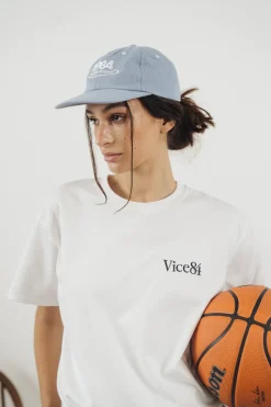 Vice 84 'Disc' Retro 6 Panel Dad Cap - Blue