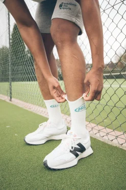 Vice 84 'Disc' Sports Socks - Cream