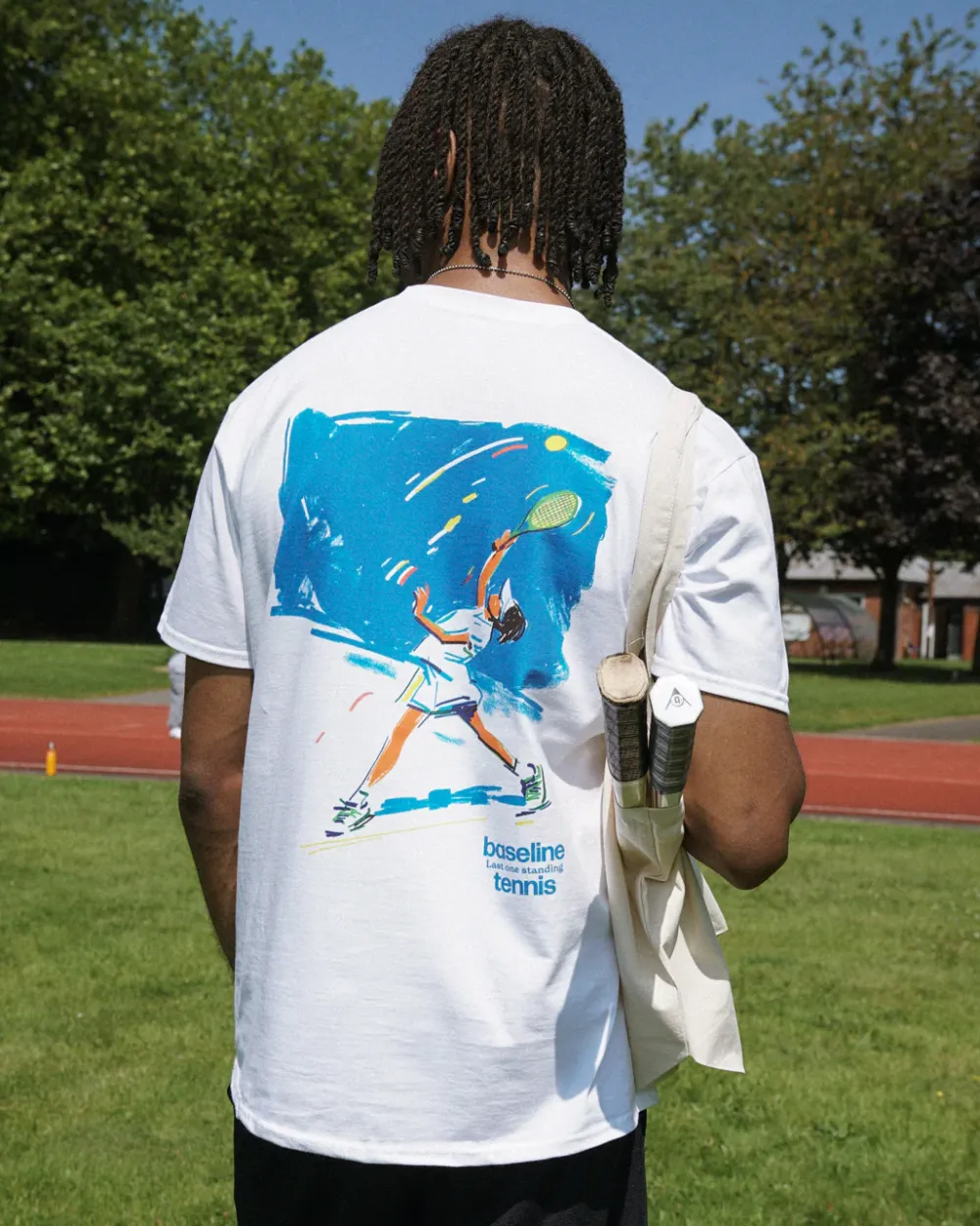 Vice 84 'First Serve' Tee - White