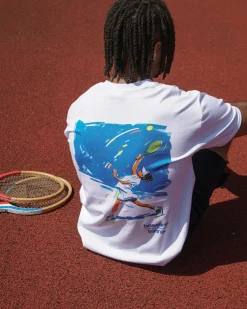 Vice 84 'First Serve' Tee - White