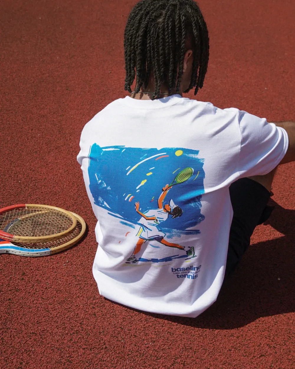 Vice 84 'First Serve' Tee - White