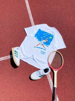 Vice 84 'First Serve' Tee - White