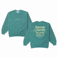 Vice 84 'Friends & Family' Vintage Washed Sweater - Green