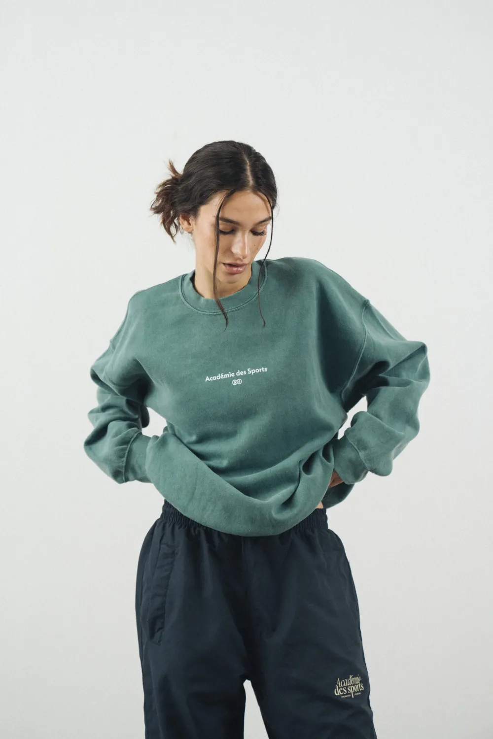 Vice 84 'Friends & Family' Vintage Washed Sweater - Green