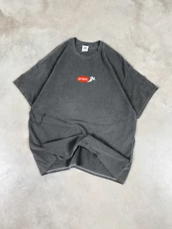 Vice 84 'Fun Club' Vintage Washed Tee - Washed Black