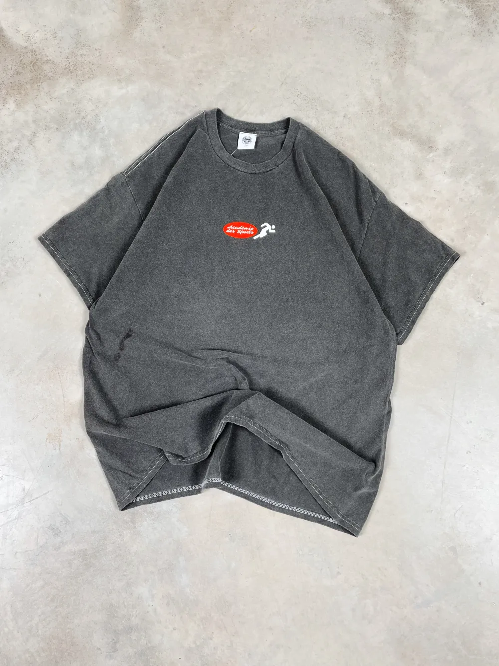 Vice 84 'Fun Club' Vintage Washed Tee - Washed Black