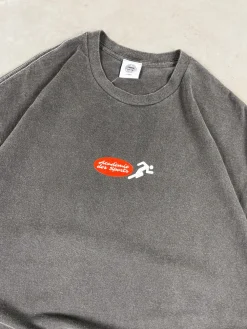 Vice 84 'Fun Club' Vintage Washed Tee - Washed Black