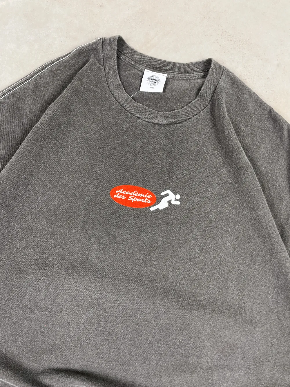 Vice 84 'Fun Club' Vintage Washed Tee - Washed Black