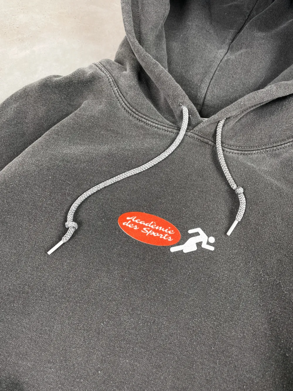 Vice 84 'Fun Club' Vintage Washed Hoodie - Washed Black