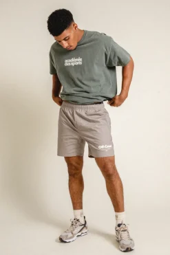 Vice 84 'Off-Court GSM' Beach Shorts - Mushroom