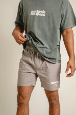 Vice 84 'Off-Court GSM' Beach Shorts - Mushroom