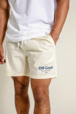 Vice 84 'Off-Court GSM' Beach Shorts - Lemon