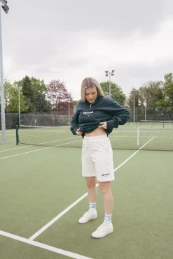 Vice 84 'Off-Court GSM' Jogger Shorts - Ecru
