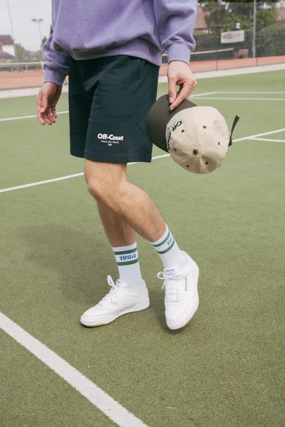 Vice 84 'Off-Court GSM' Jogger Shorts - Pine