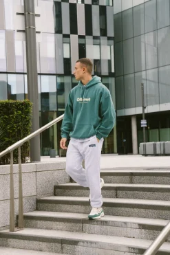 Vice 84 'Off-Court GSM' Vintage Washed Hoodie - Forest