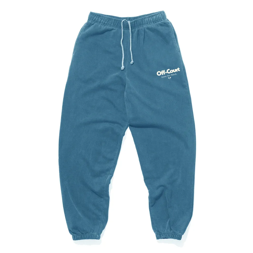 Vice 84 'Off-Court GSM' Vintage Washed Joggers - Blue