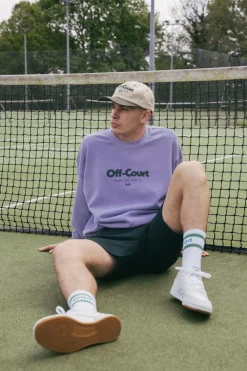 Vice 84 'Off-Court GSM' Vintage Washed Sweater - Orchid