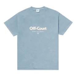 Vice 84 'Off-Court GSM' Vintage Washed Tee - Sky