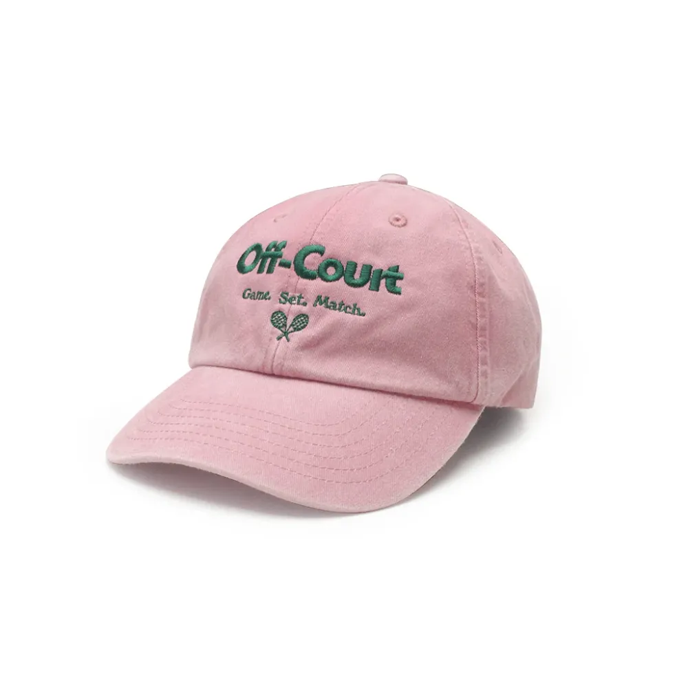 Vice 84 'Off-Court' Vintage Washed Cap - Pink
