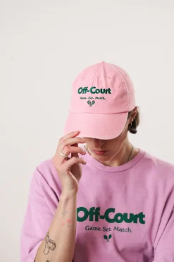 Vice 84 'Off-Court' Vintage Washed Cap - Pink