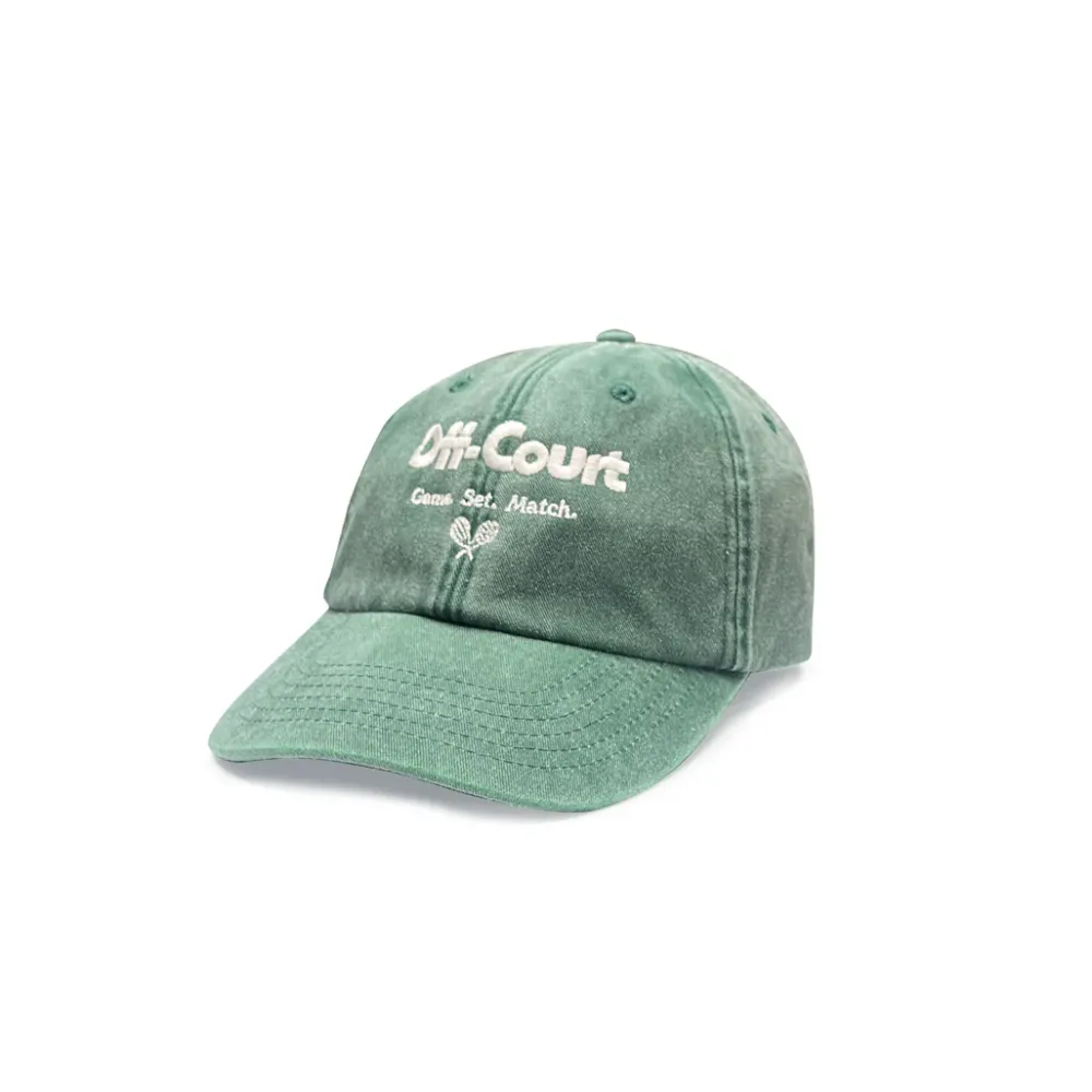 Vice 84 'Off-Court' Vintage Washed Cap - Forest