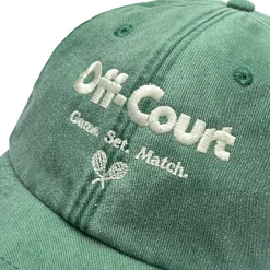 Vice 84 'Off-Court' Vintage Washed Cap - Forest