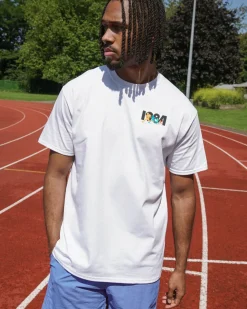 Vice 84 'Olympic Runner' Tee - White
