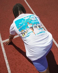 Vice 84 'Olympic Runner' Tee - White