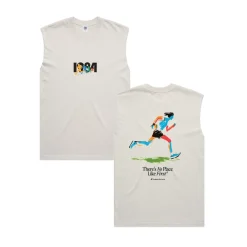 Vice 84 'Olympic Sprinter' Active Tank - Faded Bone