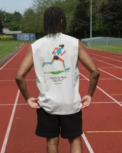Vice 84 'Olympic Sprinter' Active Tank - Faded Bone
