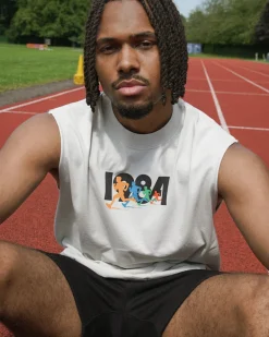 Vice 84 'Olympic Sprinter' Active Tank - Faded Bone