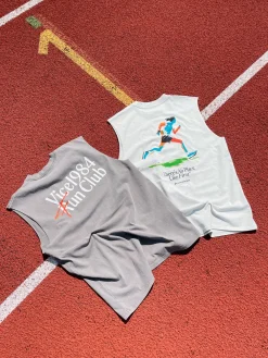 Vice 84 'Olympic Sprinter' Active Tank - Faded Bone