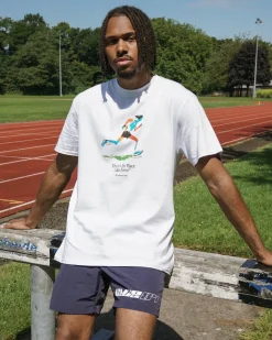 Vice 84 'Olympic Sprinter' Tee - White