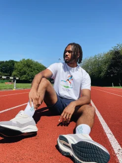 Vice 84 'Olympic Sprinter' Tee - White