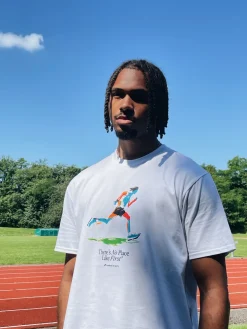 Vice 84 'Olympic Sprinter' Tee - White