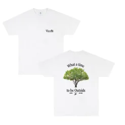 Vice 84 'Outside' Tee - White