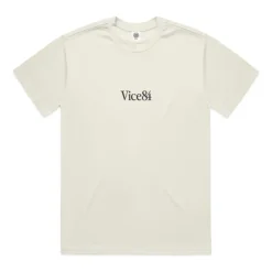 Vice 84 Premium Heavy Tee - Ecru