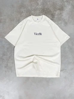 Vice 84 Premium Heavy Tee - Ecru