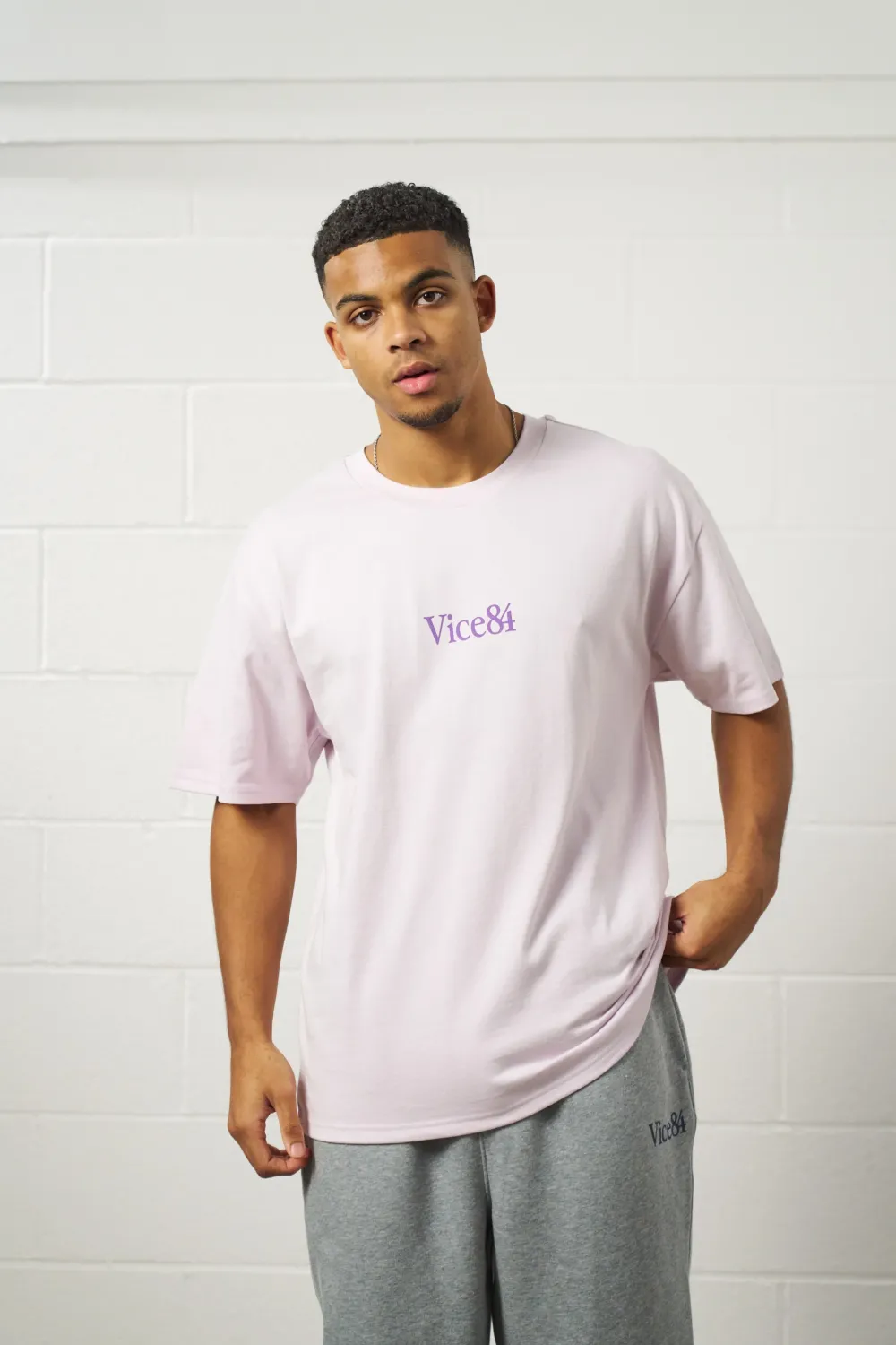 Vice 84 Premium Heavy Tee - Orchid
