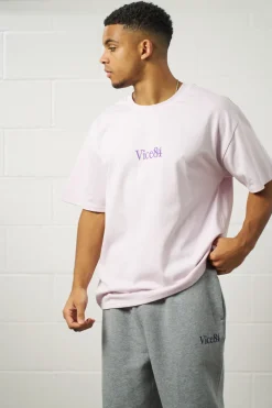 Vice 84 Premium Heavy Tee - Orchid