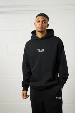 Vice 84 Premium Hoodie - Black