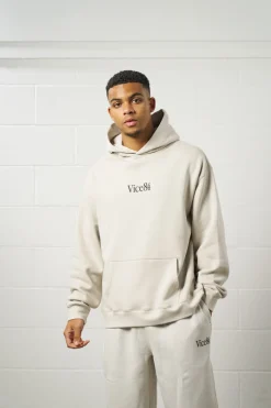 Vice 84 Premium Hoodie - Bone