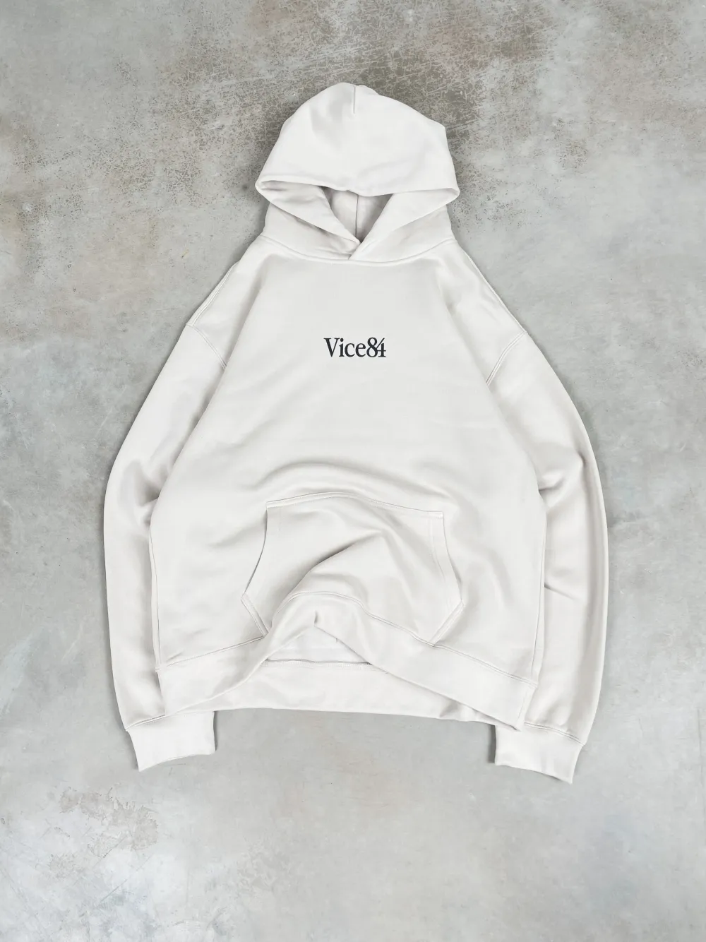 Vice 84 Premium Hoodie - Bone