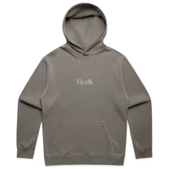 Vice 84 Premium Hoodie - Faded Grey