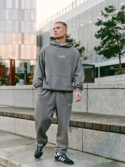 Vice 84 Premium Hoodie - Faded Grey