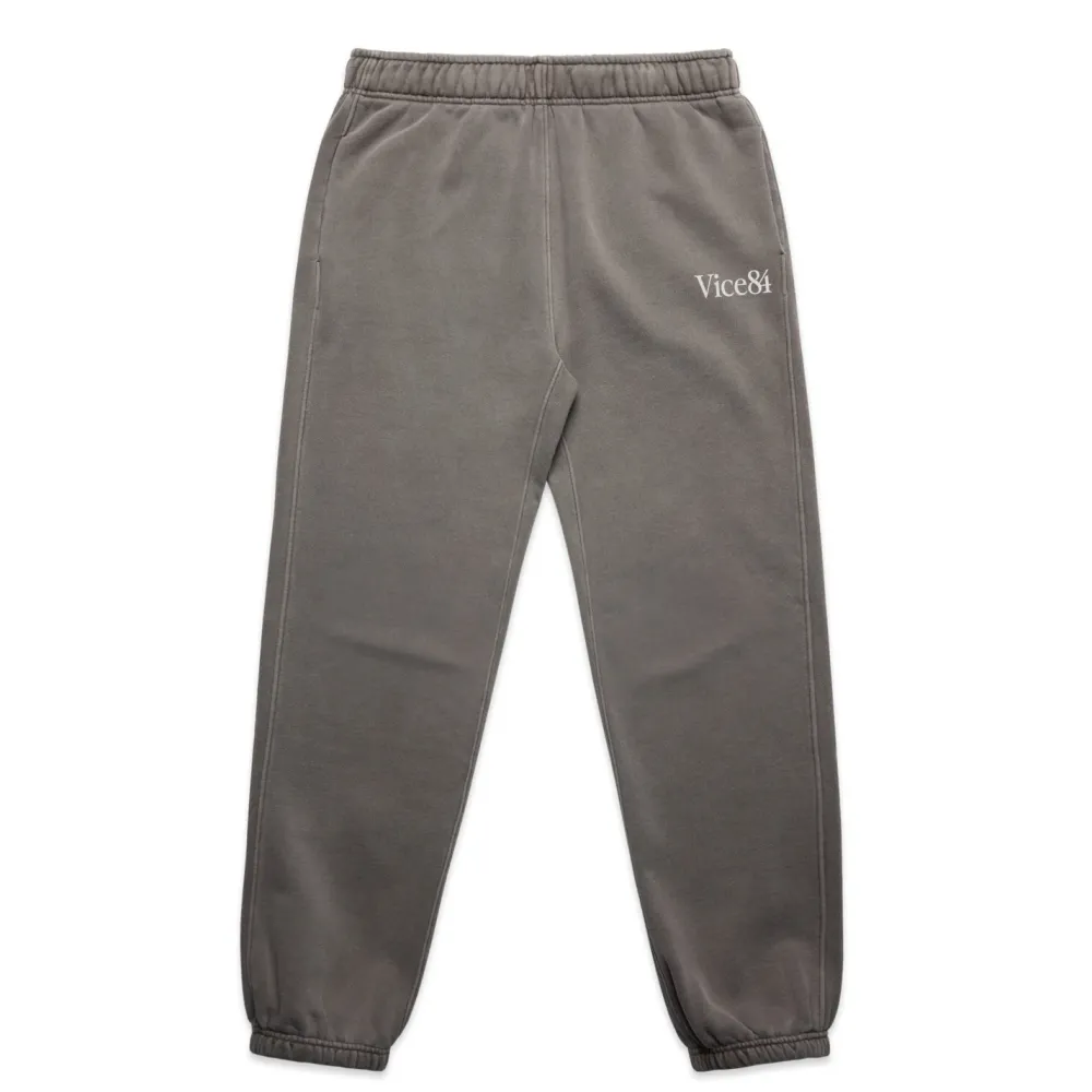 Vice 84 Premium Joggers - Faded Grey