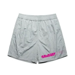 Vice 84 'Racer' Crinkle Recycled Swim Shorts - Smoke Grey