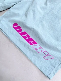 Vice 84 'Racer' Crinkle Recycled Swim Shorts - Smoke Grey