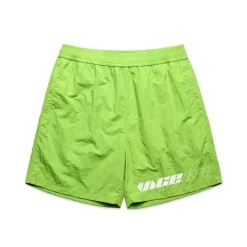 Vice 84 'Racer' Crinkle Recycled Swim Shorts - Citrus Lime